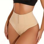 High-Waisted Shaping Pants for Women, Strong Butt-Lifting, Waist-Cinching, Postpartum, Plus Size, Buttoned Bodysuit, Hip & Belly Slimming, Waist Trainer Pants - Image 3