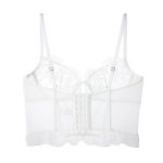 Sexy Style Women's  Pure Desire Thin Lace Boned Shapewear Bra Large Chest Minimizer Plus Size Bustier - Image 4