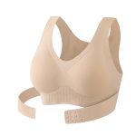 Seamless lingerie women's anti sagging sports bra vest