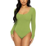 Slim fit U-neck long sleeved jumpsuit - Image 3