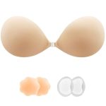 Seamless thin round cup silicone invisible bra - Image 10