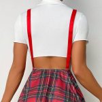 Sexy Role-Playing Mesh Transparent  Uniform Lingerie Set - Image 2