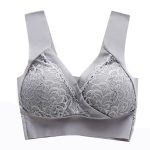 High-end Seamless Large Size Bra for Women, Lace Backless Cupless Thin Style - Image 6