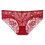 Sexy Lace Underwear Women Ultra-thin Breathable Comfortable Plus Size Panties Cotton Crotch Mid-waist Triangle Briefs - Image 2