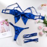 Sexy Lingerie Set with Steel Ring Hollow Design and Thigh Rings - Image 6