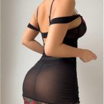 Sexy Mesh Embroidered Transparent Pearl One-Shoulder Lingerie Set - Image 2