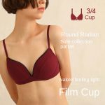 Lace Sexy Women's Bralette Push-Up Bra, Thin Underwear with Delicate Straps - Image 2
