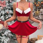 Christmas dress up holiday four piece set - Image 2