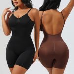 Body shaping jumpsuit for women strapless corset and corset - Image 4
