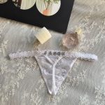 Cotton G-String with Metallic Rhinestone Letters, Sexy Lace Panties for Women - Image 7