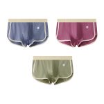 Four cornered pants mid waist flat leg pants - Image 16