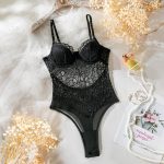 Summer Strapless Sexy Lace Hollow-out Shaping Bodysuit Women's Sexy Underwear Versatile Wear - Image 6