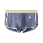 Four cornered pants mid waist flat leg pants - Image 5