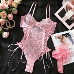 Summer Lace Sexy Multi-color Jumpsuit Strap Cross-tie Shapewear Chastity  Trade Wholesale - Image 6