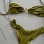 Solid Color Tube Top Cross-border Export Separate Women's Swimsuit - Image 5