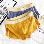 Four cornered pants mid waist flat leg pants - Image 2