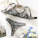 Sexy Black Ultra-thin Mesh Transparent Push-up Bra Set - Image 7