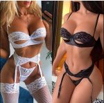 Sexy Lingerie Set for WomenLace Bra and Panties, Fashionable Sleepwear and Underwear Sexy Nightwear Set - Image 3