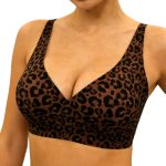 Unmarked Jelly Underwear with No Steel Hoop Gathered Up Ice Silk Outer Enlarged Size Bra - Image 11
