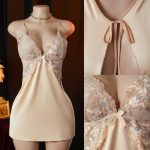 Embroidered lace camisole skirt set - Image 2