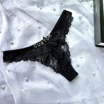 Lingerie Panties Lace Low Waist Pure Cotton G-String Women's Underwear - Image 3