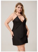 Sexy short nightgown vest V-neck - Image 5