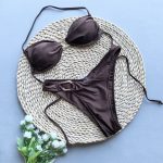 Solid Color Tube Top Cross-border Export Separate Women's Swimsuit - Image 4