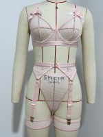 Sexy Lingerie Set with Mesh and Bowknot Binding - Erotic Underwear Suit for Women - Image 7