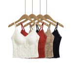 Slimming and slimming fishbone with lace camisole vest inside - Image 2