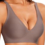 Unmarked Jelly Underwear with No Steel Hoop Gathered Up Ice Silk Outer Enlarged Size Bra - Image 3