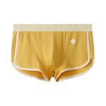 Four cornered pants mid waist flat leg pants - Image 8