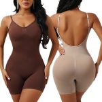 Body Shaping Bodysuit for Women Sexy Backless Underwear Slimming and Shaping Full Body Compression  Form-Fitting Waist-Cinching Bodysuit - Image 5