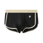 Four cornered pants mid waist flat leg pants - Image 6