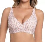 Unmarked Jelly Underwear with No Steel Hoop Gathered Up Ice Silk Outer Enlarged Size Bra - Image 9