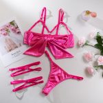 Sexy Lingerie Set with Steel Ring Hollow Design and Thigh Rings - Image 7