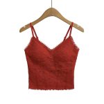 Slimming and slimming fishbone with lace camisole vest inside - Image 4