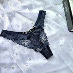 Lingerie Panties Lace Low Waist Pure Cotton G-String Women's Underwear - Image 4