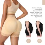 Style Zipper Button-Up Buttocks-Lifting Body-Shaping Tummy-Control Butt-Lifting - Image 4