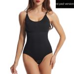 Seamless Bodysuit Women's Tummy Control Panty Crotch Lift Hip Shaping Strap Waist Trainer Body Shaper Unitard
