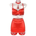 Christmas Day Uniform, Neck Hanging, Tassel, Split Style Lingerie