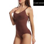 Seamless Bodysuit Women's Tummy Control Panty Crotch Lift Hip Shaping Strap Waist Trainer Body Shaper Unitard - Image 11