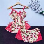 Fashionable Women's Sleepwear SetStyle Lingerie Sexy Nightwear for Women - Image 3