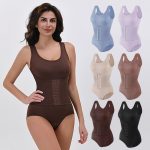 Enhanced Full-Body Shaping Bodysuit for Women, Breathable Lightweight, Body-Sculpting with Front Closure, Tummy Control, Waist Cincher, Slimming and Contouring - Image 2