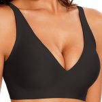 Unmarked Jelly Underwear with No Steel Hoop Gathered Up Ice Silk Outer Enlarged Size Bra - Image 5