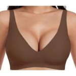 Unmarked Jelly Underwear with No Steel Hoop Gathered Up Ice Silk Outer Enlarged Size Bra - Image 7