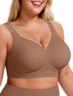 Women's Bra Support Non-Wire Push-Up Full Coverage Seamless Bra Without Underwire Plus Size - Image 9