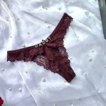 Lingerie Panties Lace Low Waist Pure Cotton G-String Women's Underwear - Image 5
