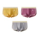 Four cornered pants mid waist flat leg pants - Image 15