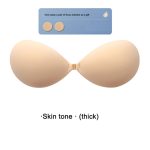 Chest gathering fabric invisible bra underwear suspender - Image 6