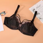 Lace Plus Size Bra Full Cup Bra for Women Large Bust Minimizing Lace Bra Underwear for Women - Image 2